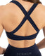 Wave Sport Bra Navy Blue