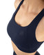 Wave Sport Bra Navy Blue